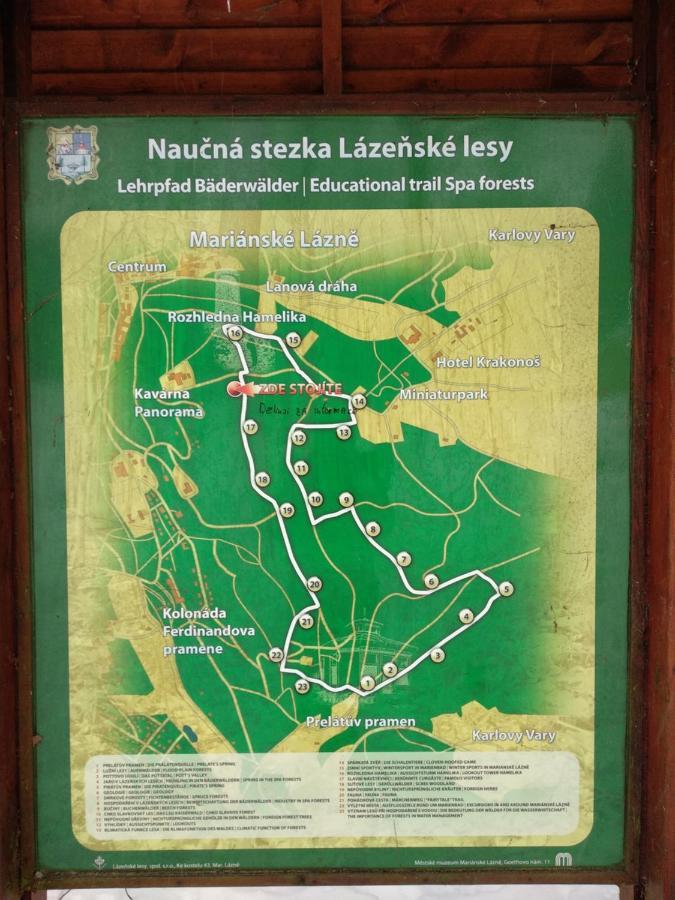 Apartman Friedrichsruh Apartment Mariánské Lázně Екстериор снимка