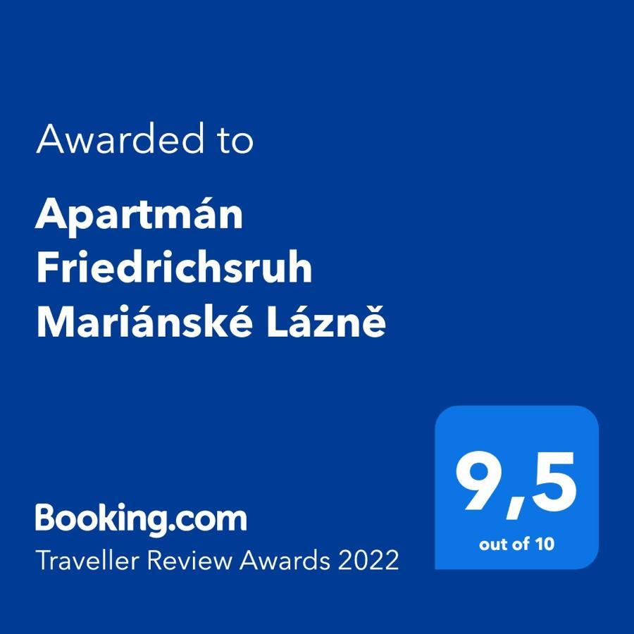 Apartman Friedrichsruh Apartment Mariánské Lázně Екстериор снимка
